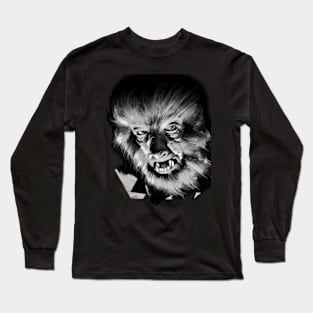 Fang-tastic werewolf! Long Sleeve T-Shirt